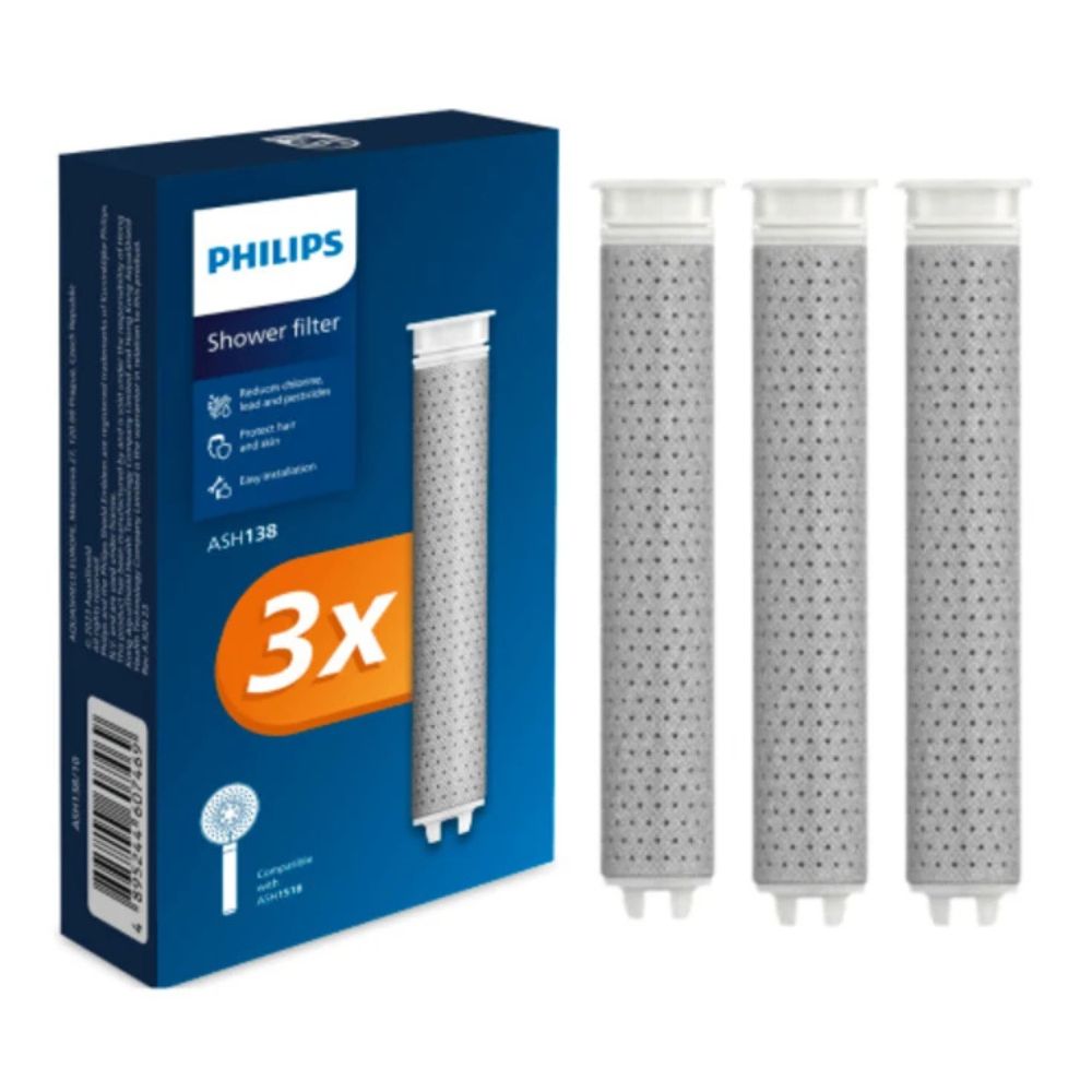 Philips - Filter till duschhuvud 3 st - ASH138/10