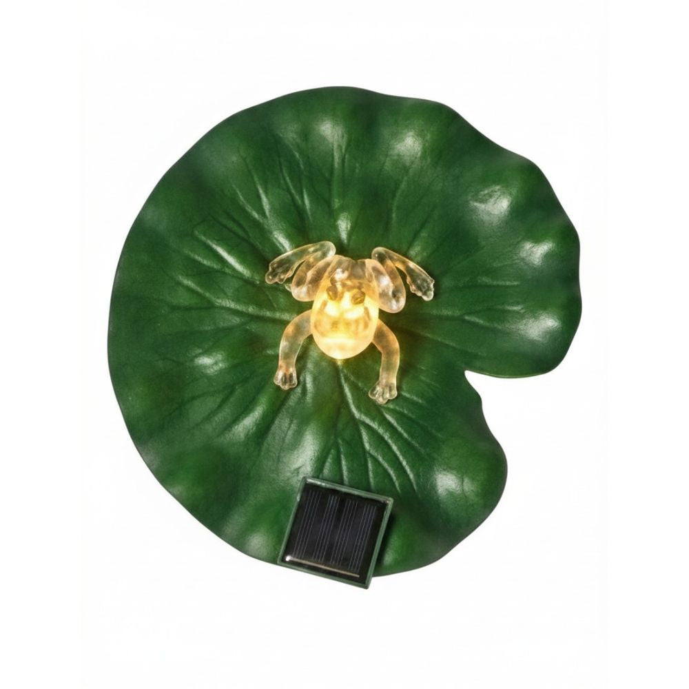 Solar lotusblad med frø Ø17 cm