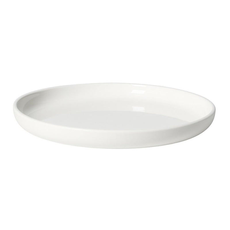 Tallerken - Ø22 cm - recycled PET i hvid
