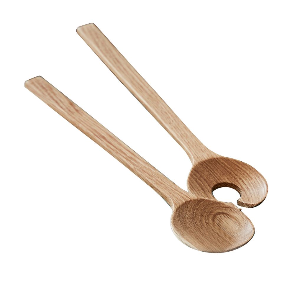 Bitz - Salatbestik i eg - 32 cm