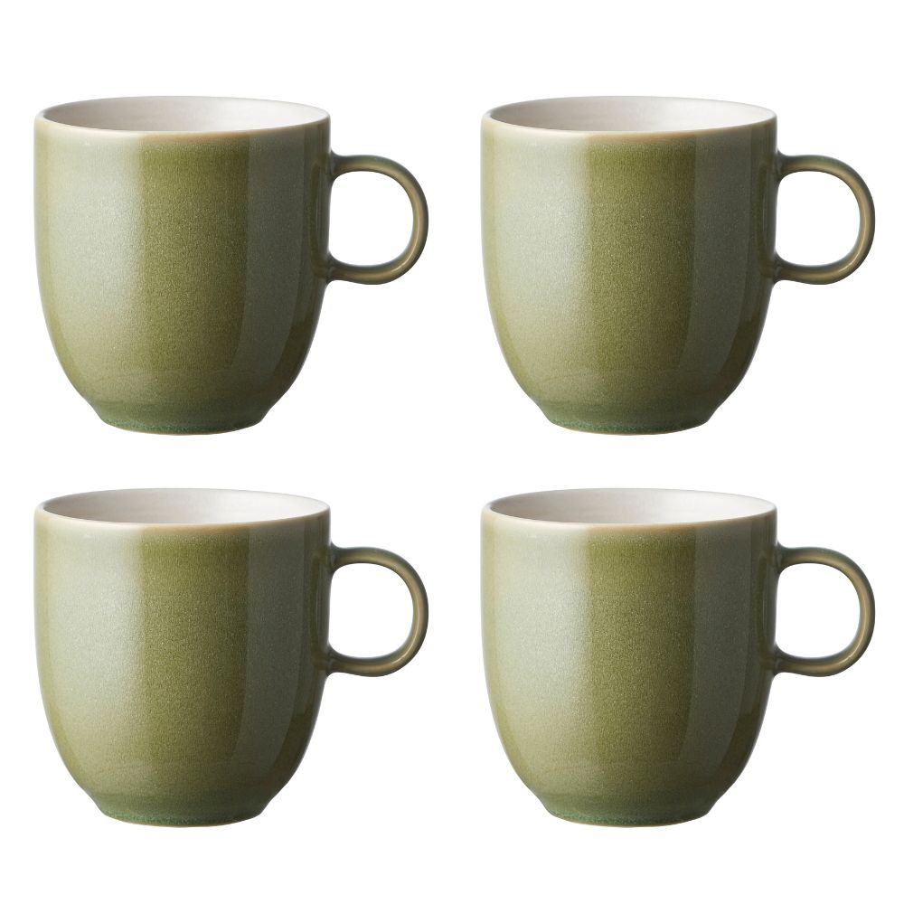 Studio Round - Krus North 33 cl 4 stk. Moss mix