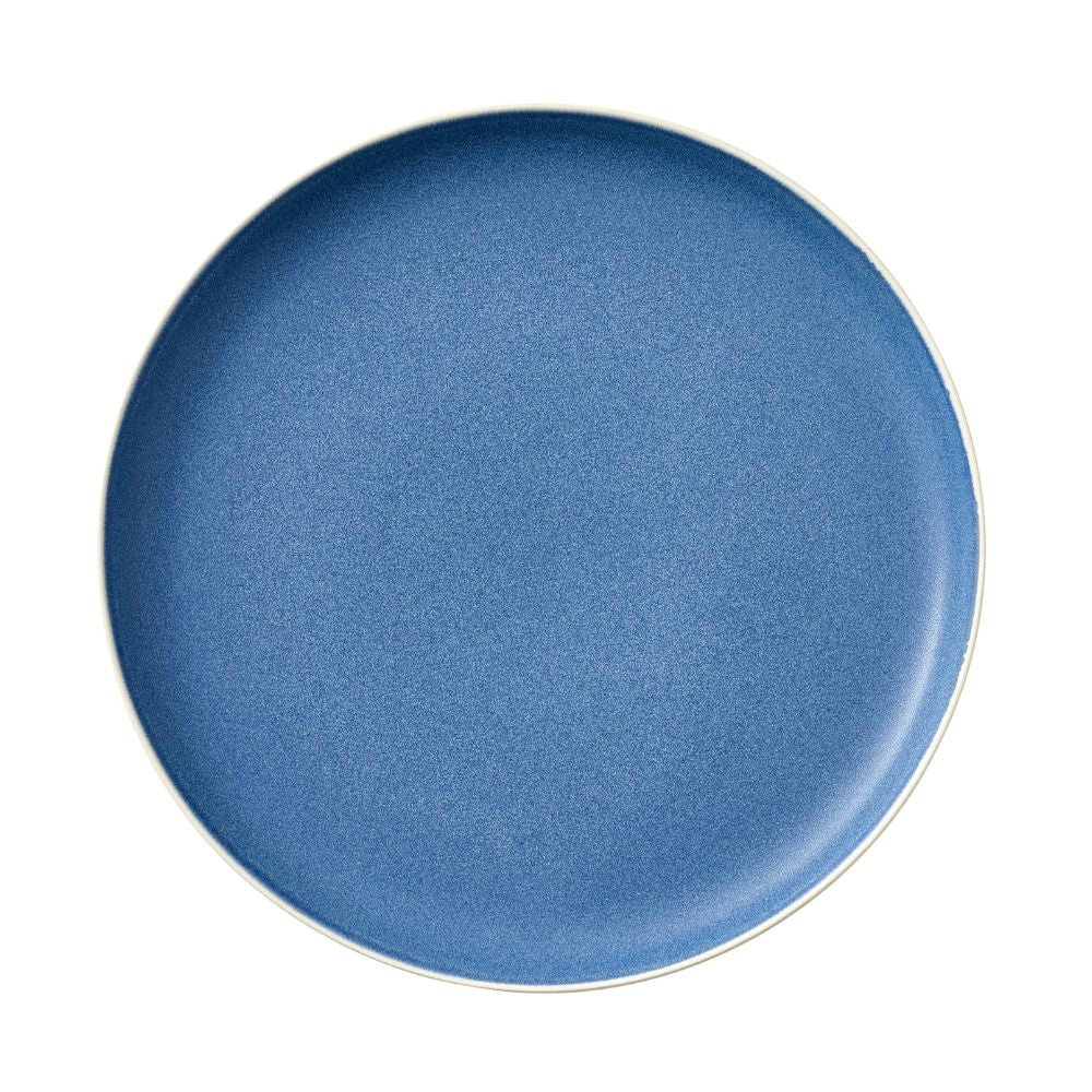 Studio Round - Lunchtallrik North 21 cm Matt vit/Matt flod