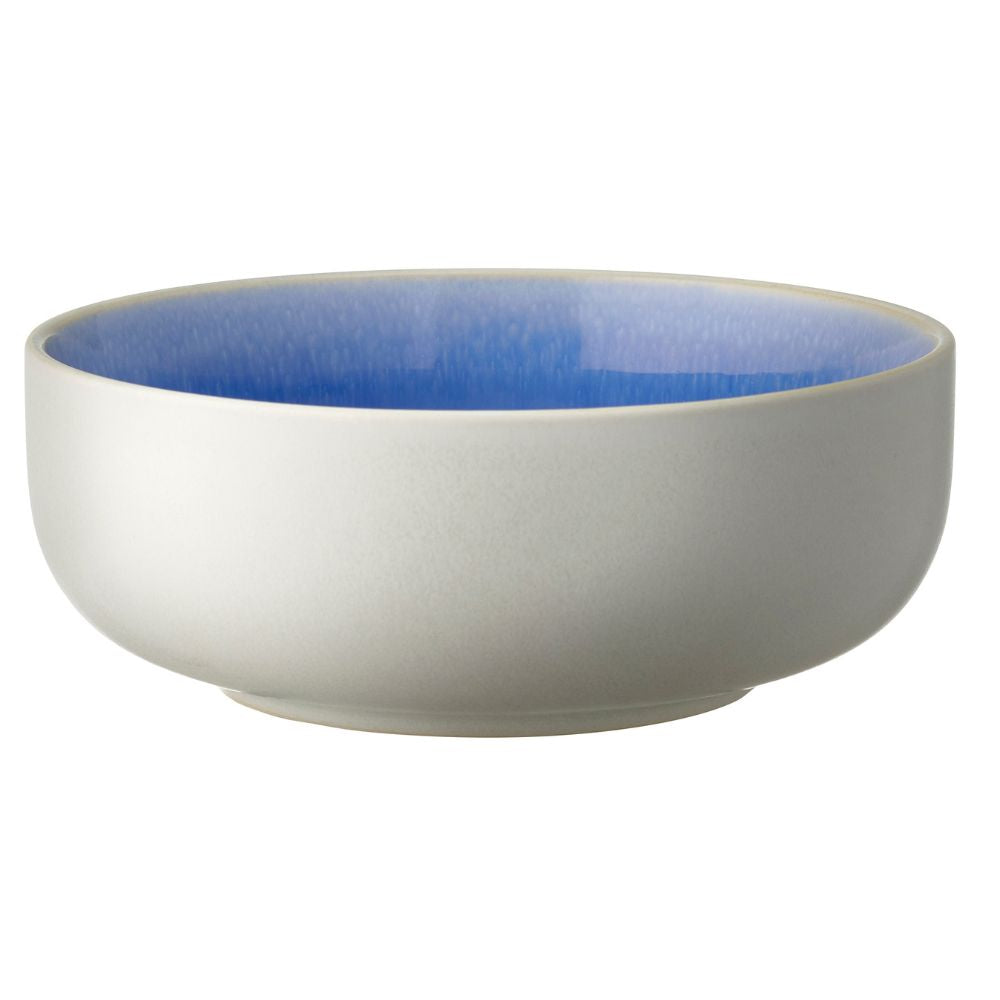 Studio Round - Skål North 15 cm Matte white/Shiny river