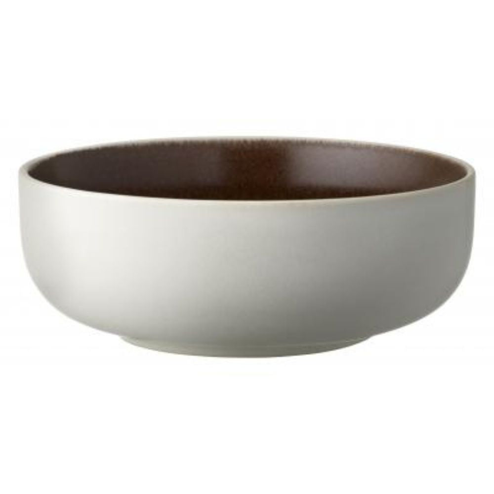 Studio Round - Skål North 15 cm Matte white/Matte bark