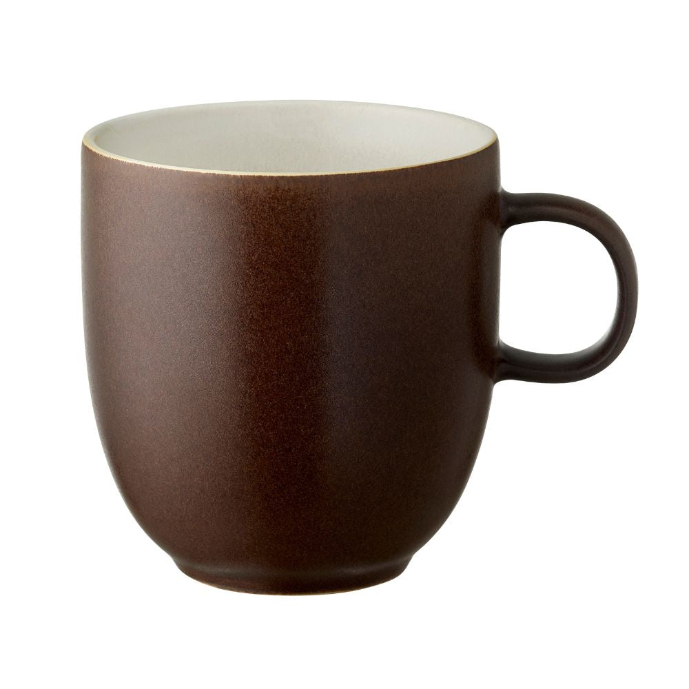 Studio Round - Krus North 33 cl Matte bark/Matte white