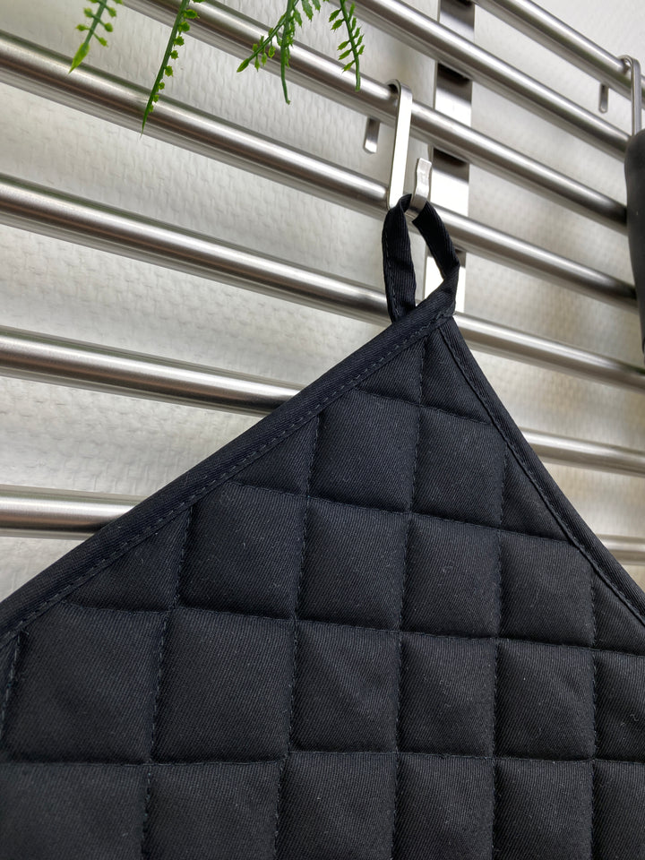 Daily - grydelap 19x19 cm sort