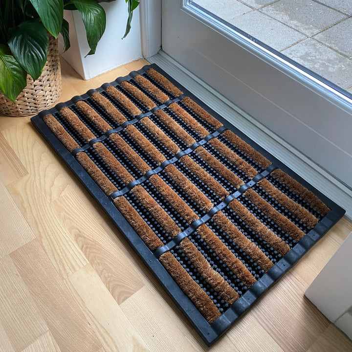 Dørmåtte med børster 40 x 60 cm