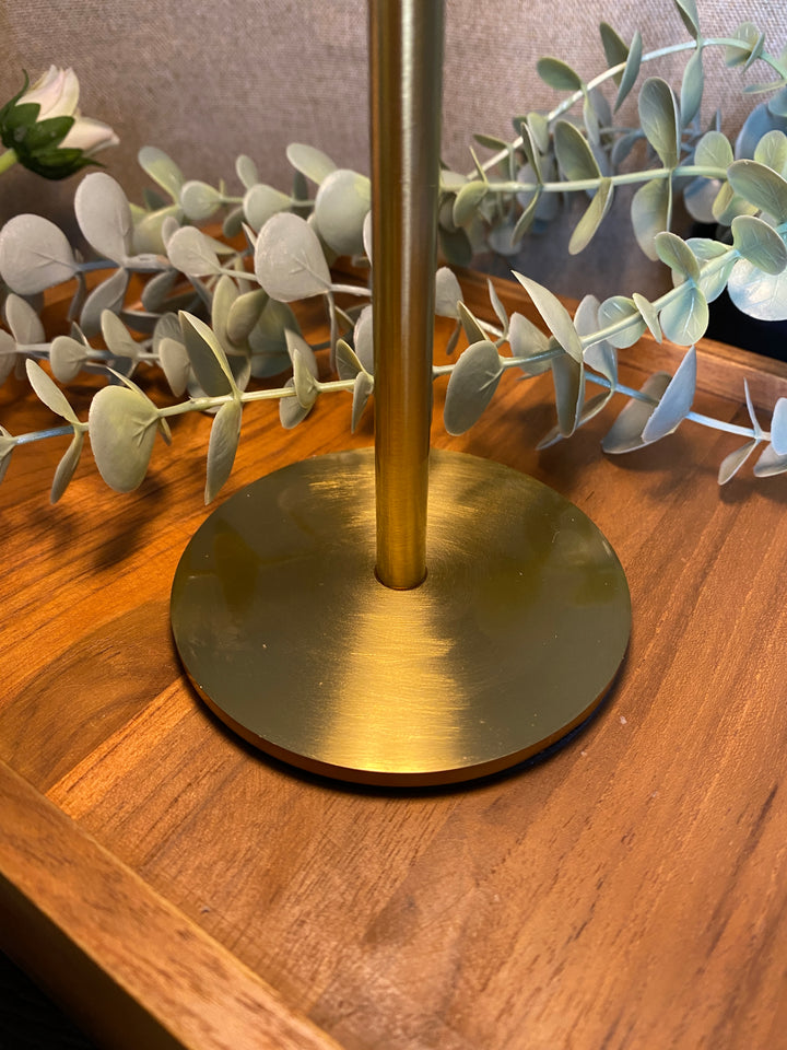 Bordlampe med touch i guld 27,5 cm
