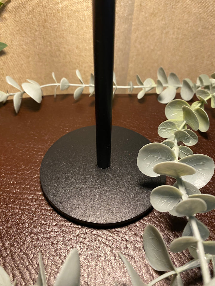 Bordlampe med touch i sort 27,5 cm