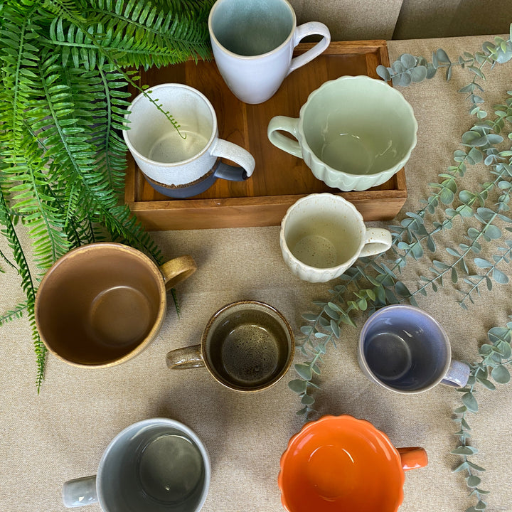 Keramik krus - assorterede former og farver