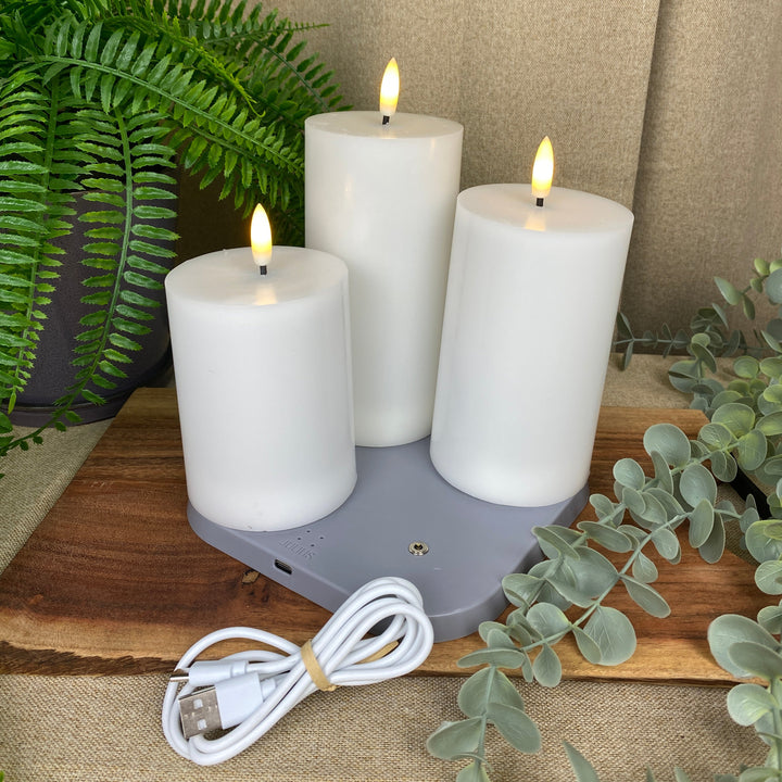 Sirius - Julius genopladelig bloklyssæt 3 stk.