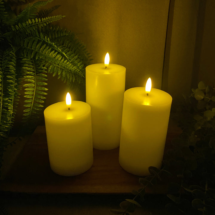 Sirius - Julius genopladelig bloklyssæt 3 stk.