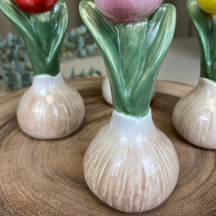 Dekorations tulipan 1 stk.  - ass. design