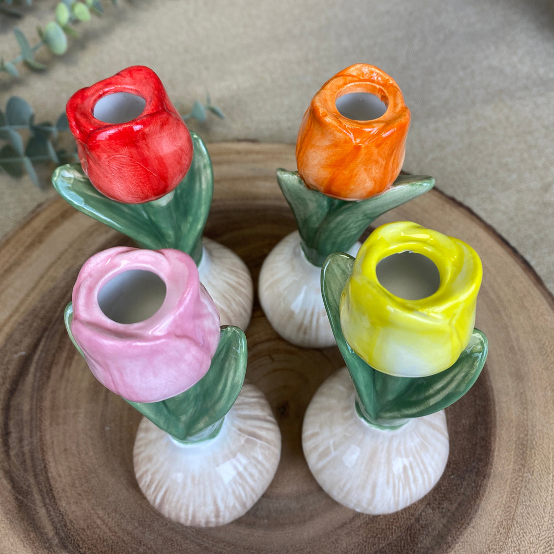 Dekorations tulipan 1 stk.  - ass. design