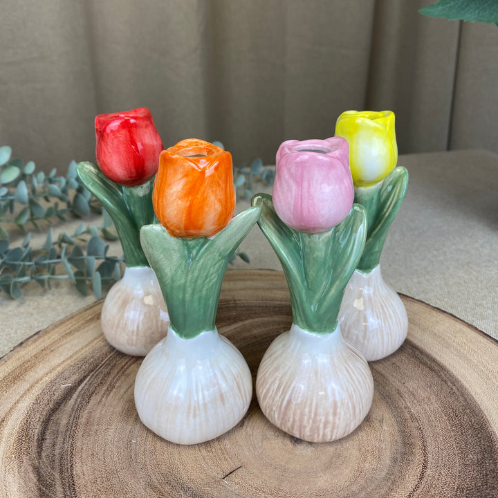 Dekorations tulipan 1 stk.  - ass. design