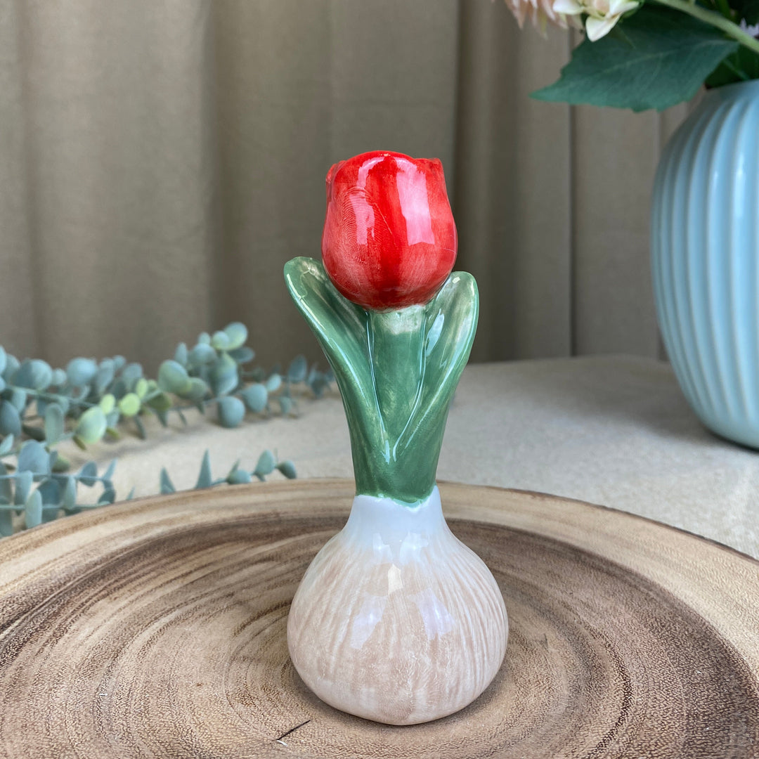 Dekorations tulipan 1 stk.  - ass. design