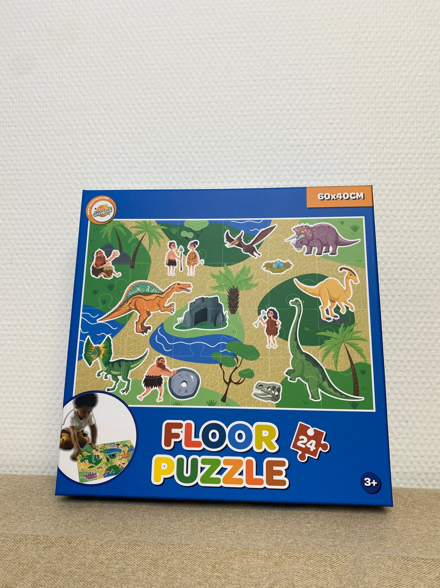 Floor puzzle - Puslespil 24 brikker - Dinosaur