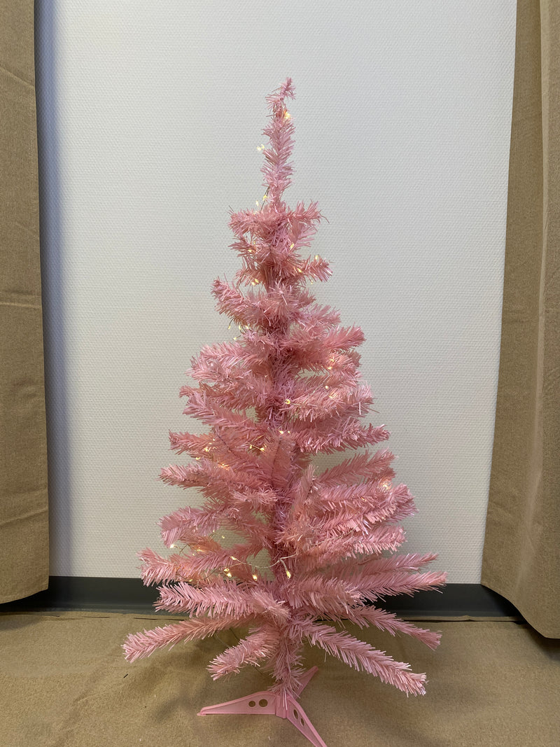 Conzept künstlicher Weihnachtsbaum 120 cm rosa
