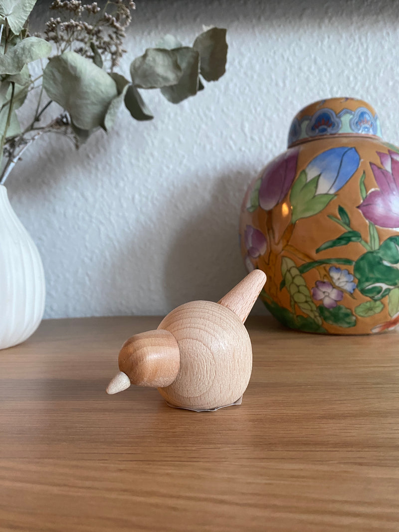 Bird - H5 cm Buche natur