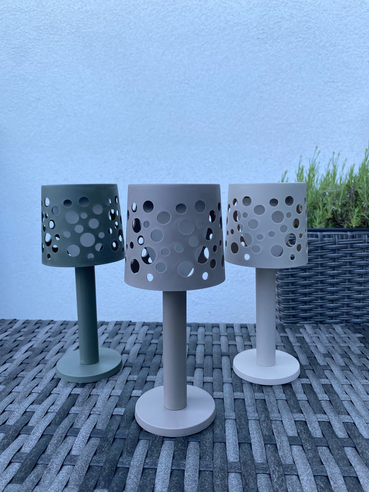 Solcellsdriven bordslampa 1 st. - blandade färger
