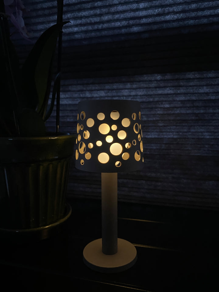 Solcellsdriven bordslampa 1 st. - blandade färger