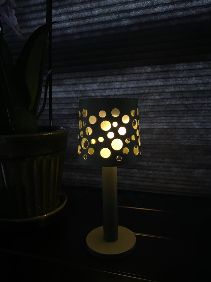 Solcellsdriven bordslampa 1 st. - blandade färger