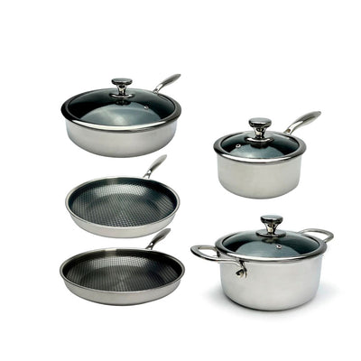 Miso - Hybrid Non-Stick Sauter set 5 artiklar (8 delar)