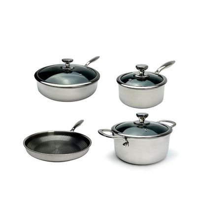 Miso - Hybrid Non-Stick Sauté Set 4 artiklar (7 delar)