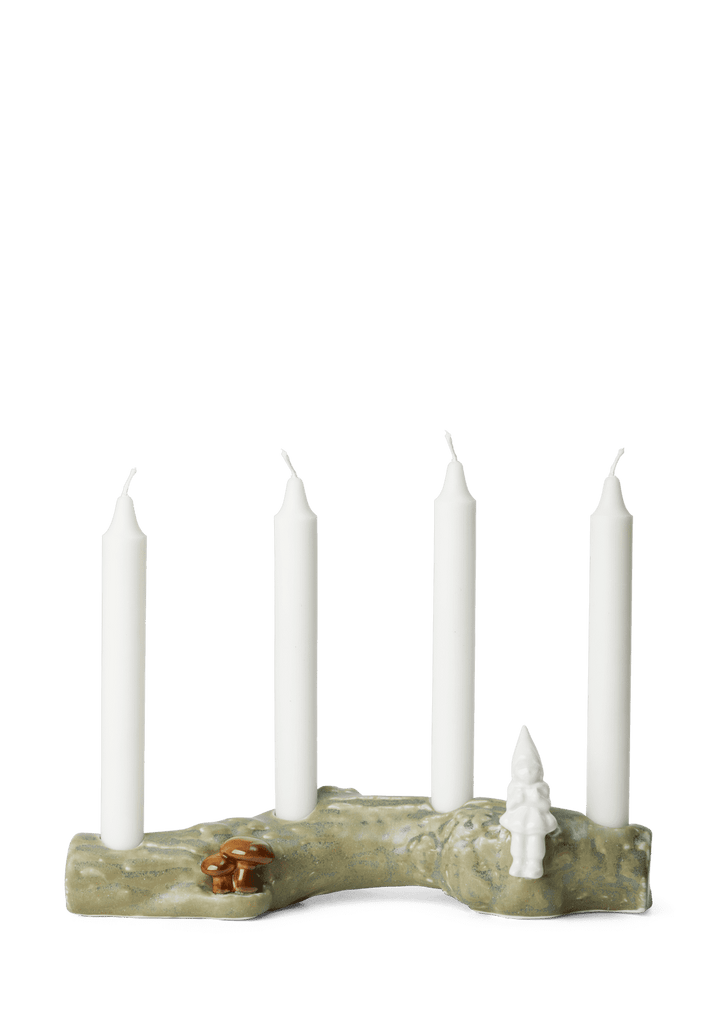 Kähler - Christmas Tales Juleadvent H10 hvid