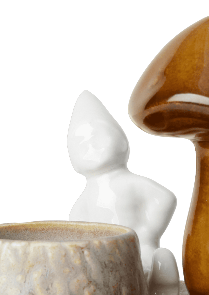 Kähler - Christmas Tales Julelys H9.5 hvid