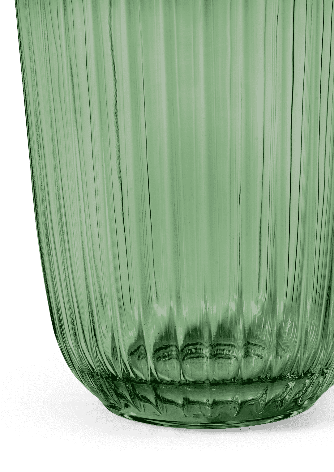 Kähler Hammershøi - Vandglas 37 cl grøn 4 stk.