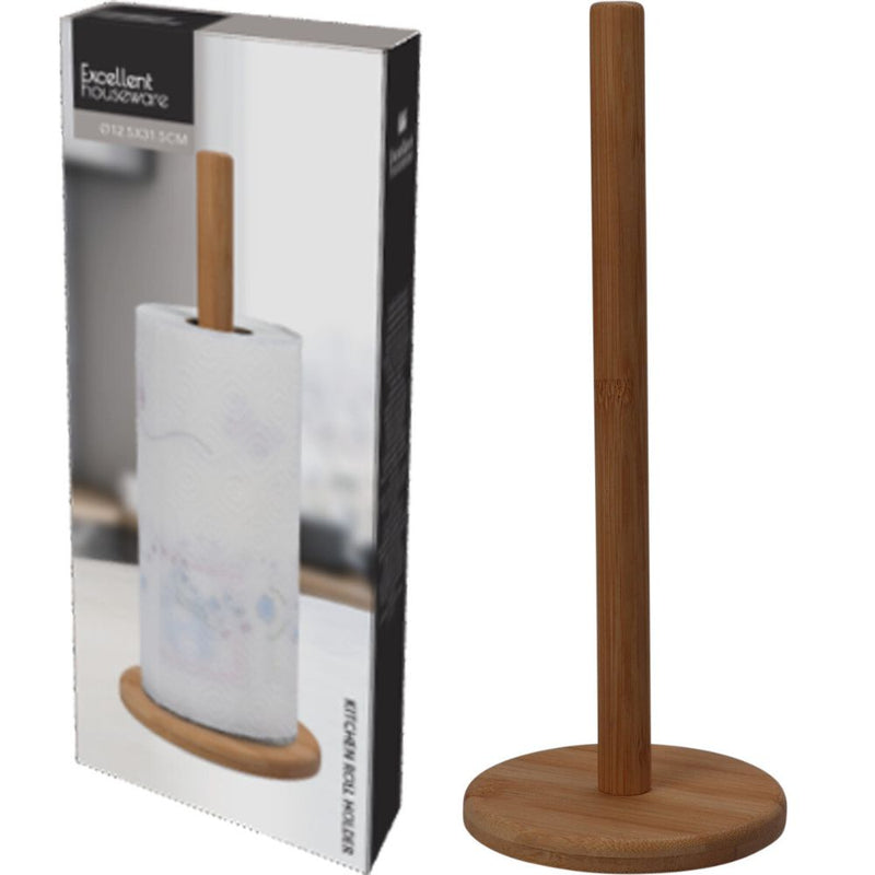 Küchenrollenhalter aus Bambus von Excellent Houseware