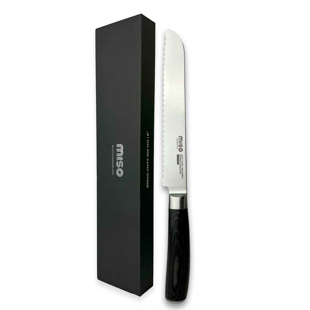 Miso Cookware - Damascus Knivsæt 6 dele stål