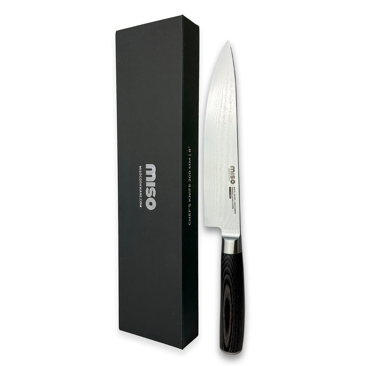 Miso Cookware - Damascus Professional Kokkekniv - 20 cm / 8"