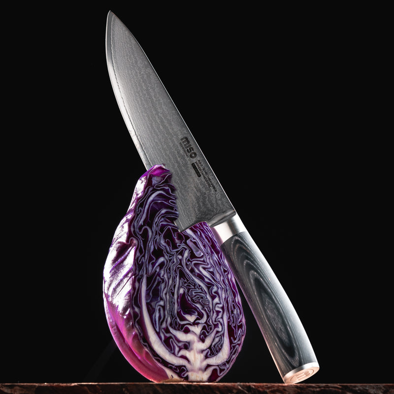 Miso Cookware - Damascus Professional Kokkekniv - 20 cm / 8"