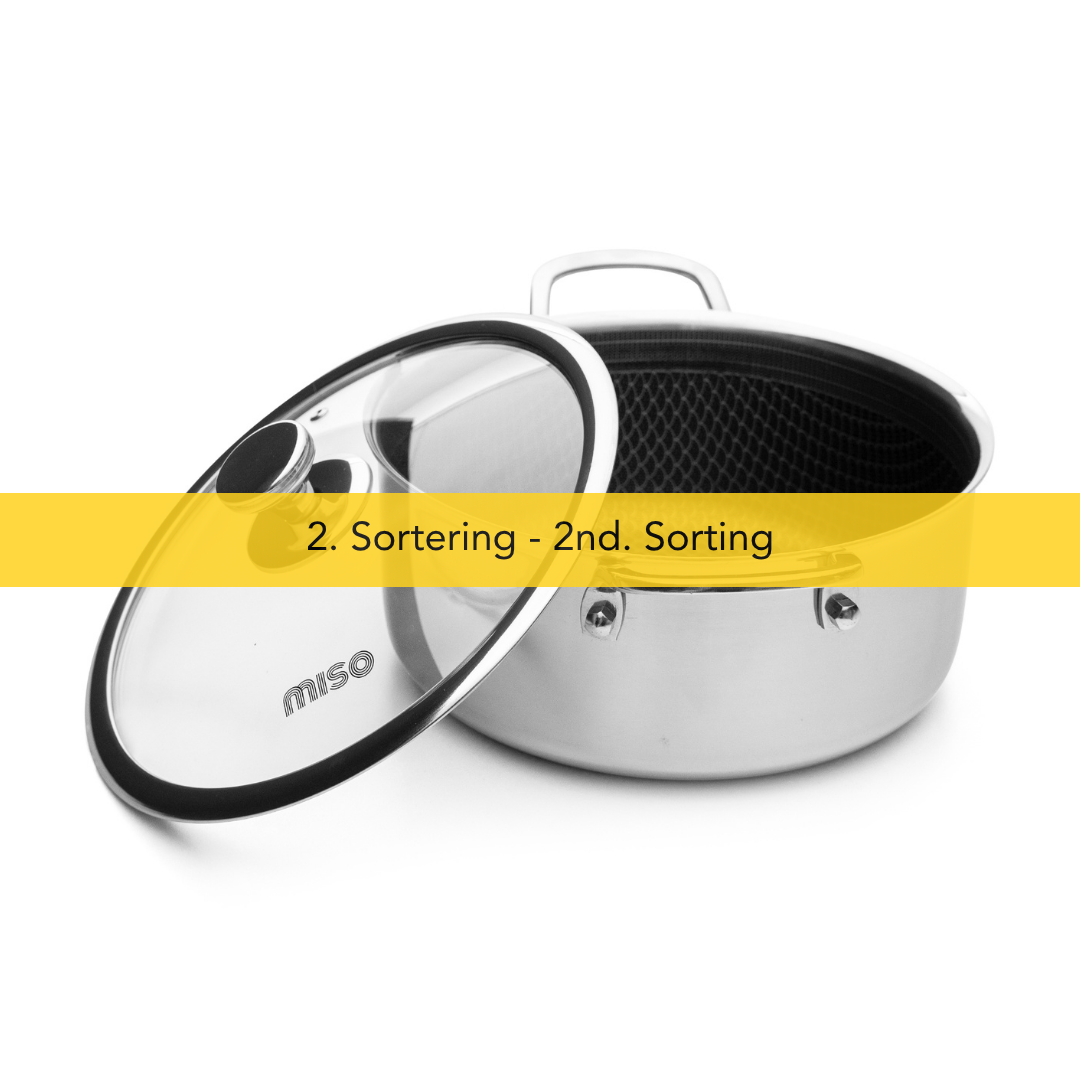 Miso - 2. Sort. Diamond Dust  Non-Stick Gryde 5L | 24 cm