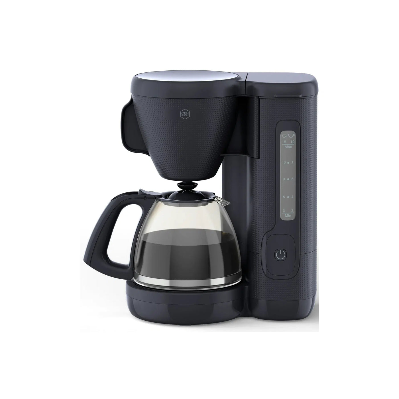 OBH Nordica - kaffemaskine Morning OP2M08S0 - Sort