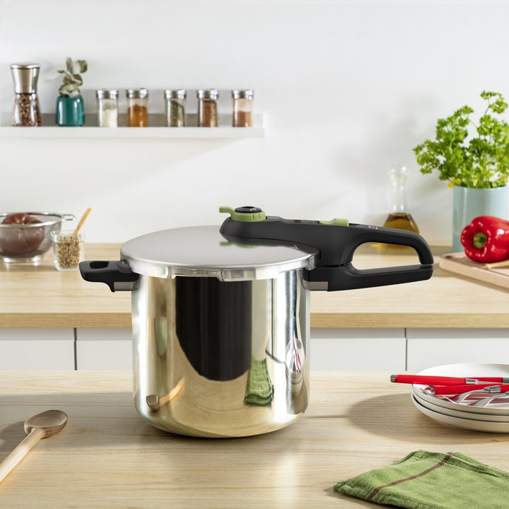 Tefal - Trykkoger Secure Trendy 8 L med dampindsats