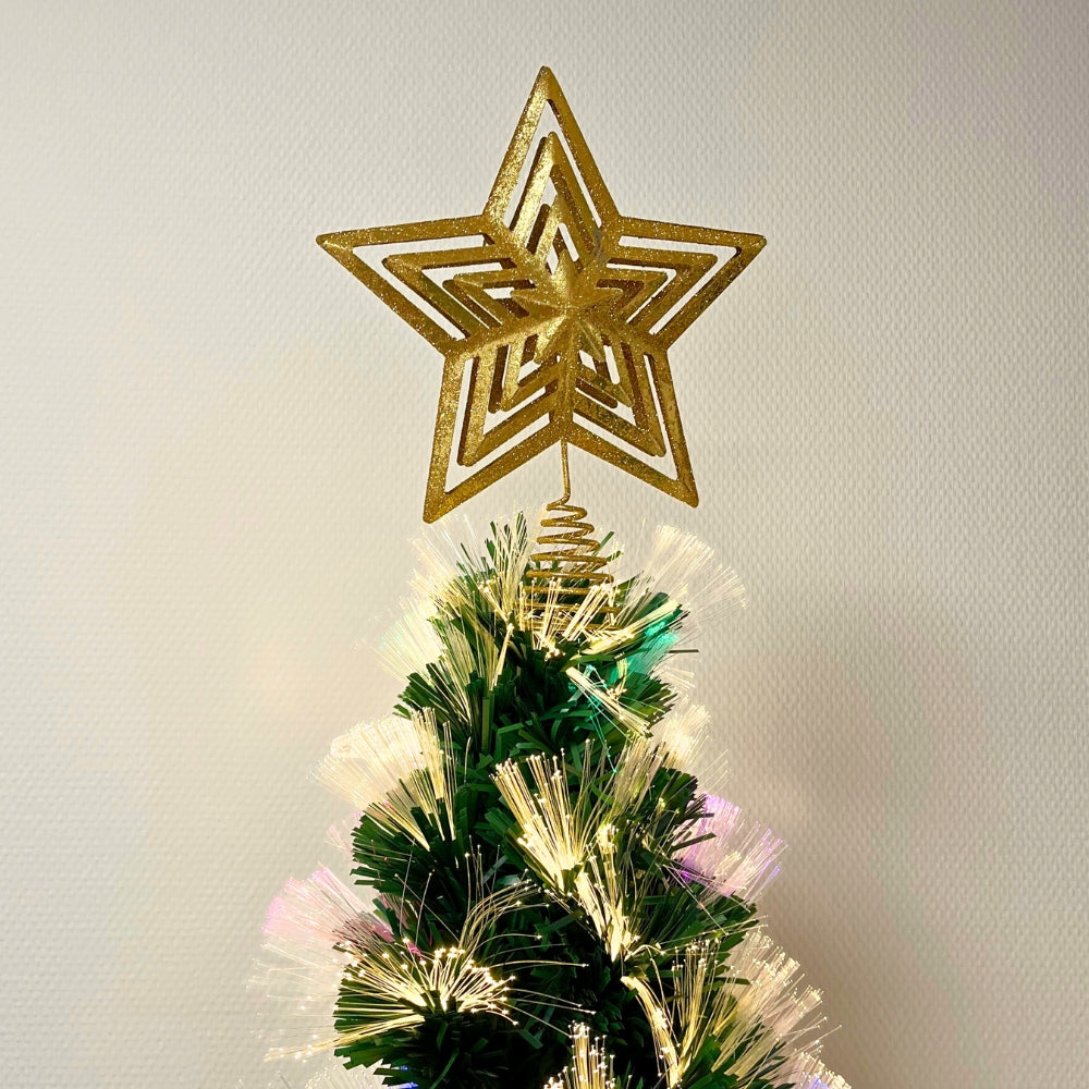 Det Gamle Apotek - Star Collection topstjerne 24x18,8x5 cm - guld