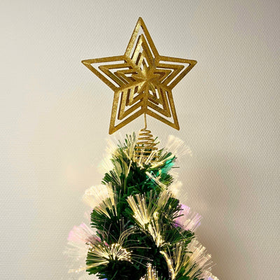 Det Gamle Apotek - Star Collection topstjerne 24x18,8x5 cm - guld
