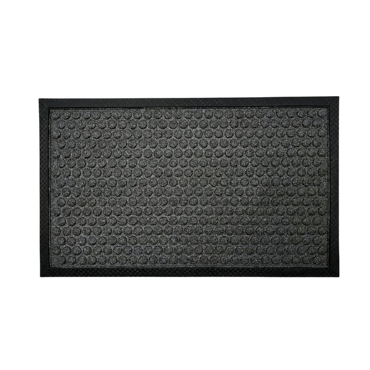 Dacore - Dørmåtte 45x75 cm Dots mønster gummi/grå