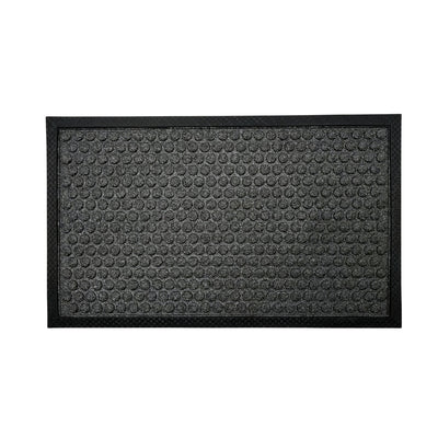 Dacore - Dørmåtte 45x75 cm Dots mønster gummi/grå