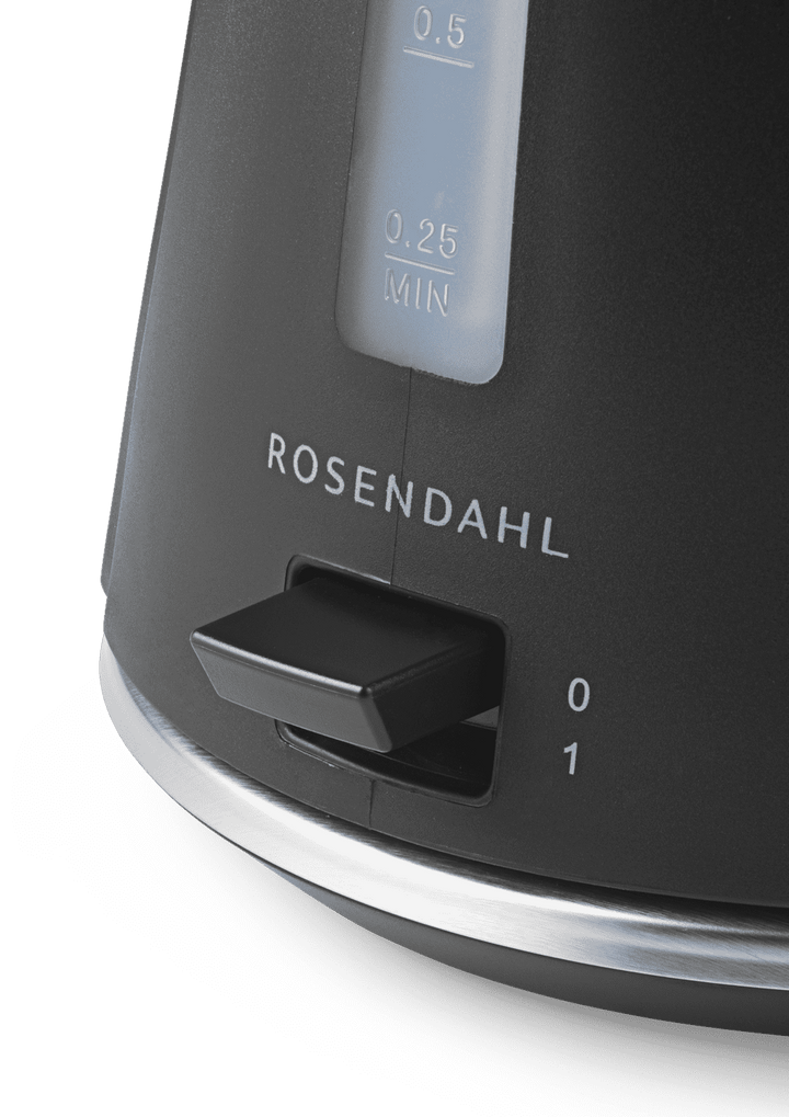Rosendahl - Grand cru Vattenkokare 1,4 l svart/stål 