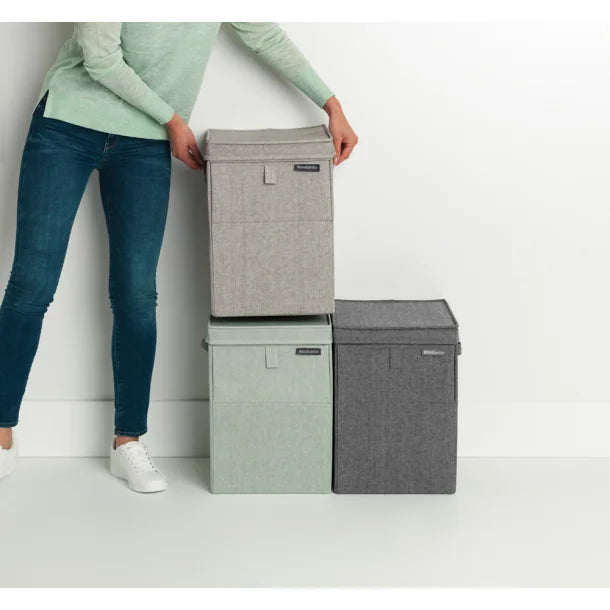 Brabantia - Tvättkorg stapelbar 35L - Grå