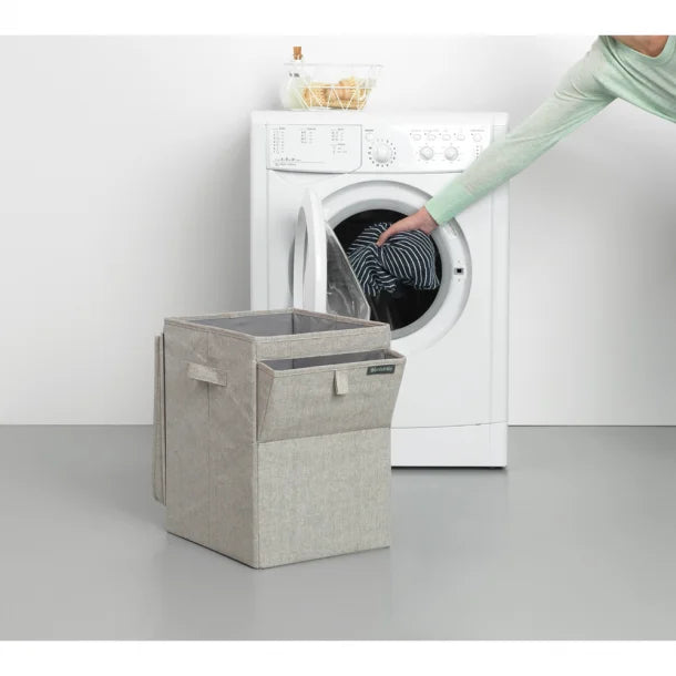 Brabantia - Tvättkorg stapelbar 35L - Grå
