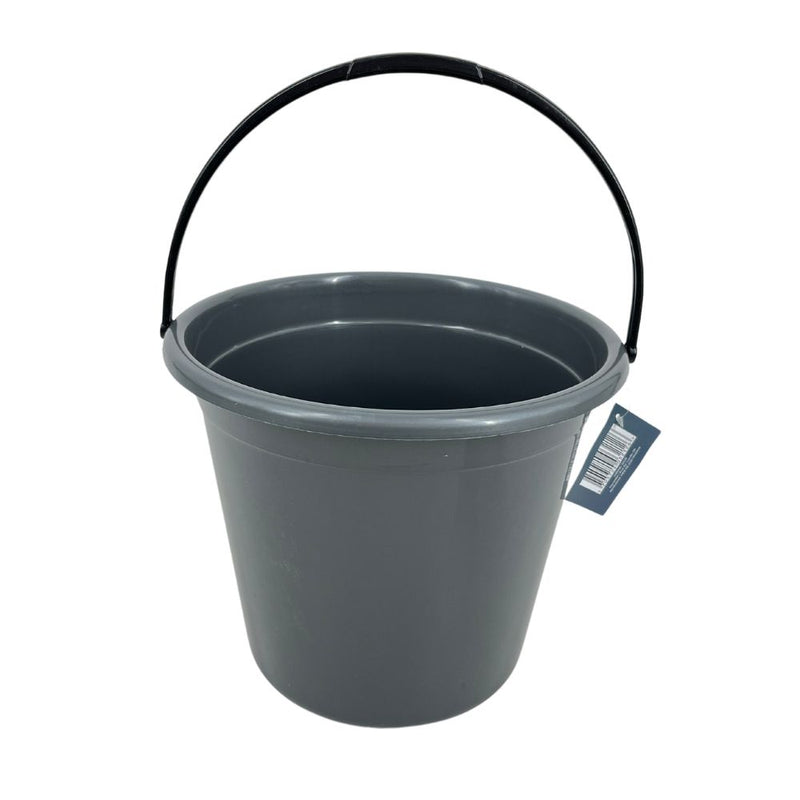 Conzept Eimer 10 L anthrazitgrau mit schwarzem Griff