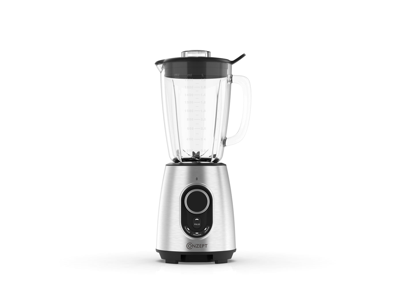 Conzept - Blender Stål 1200 W - 1,8L Glaskande