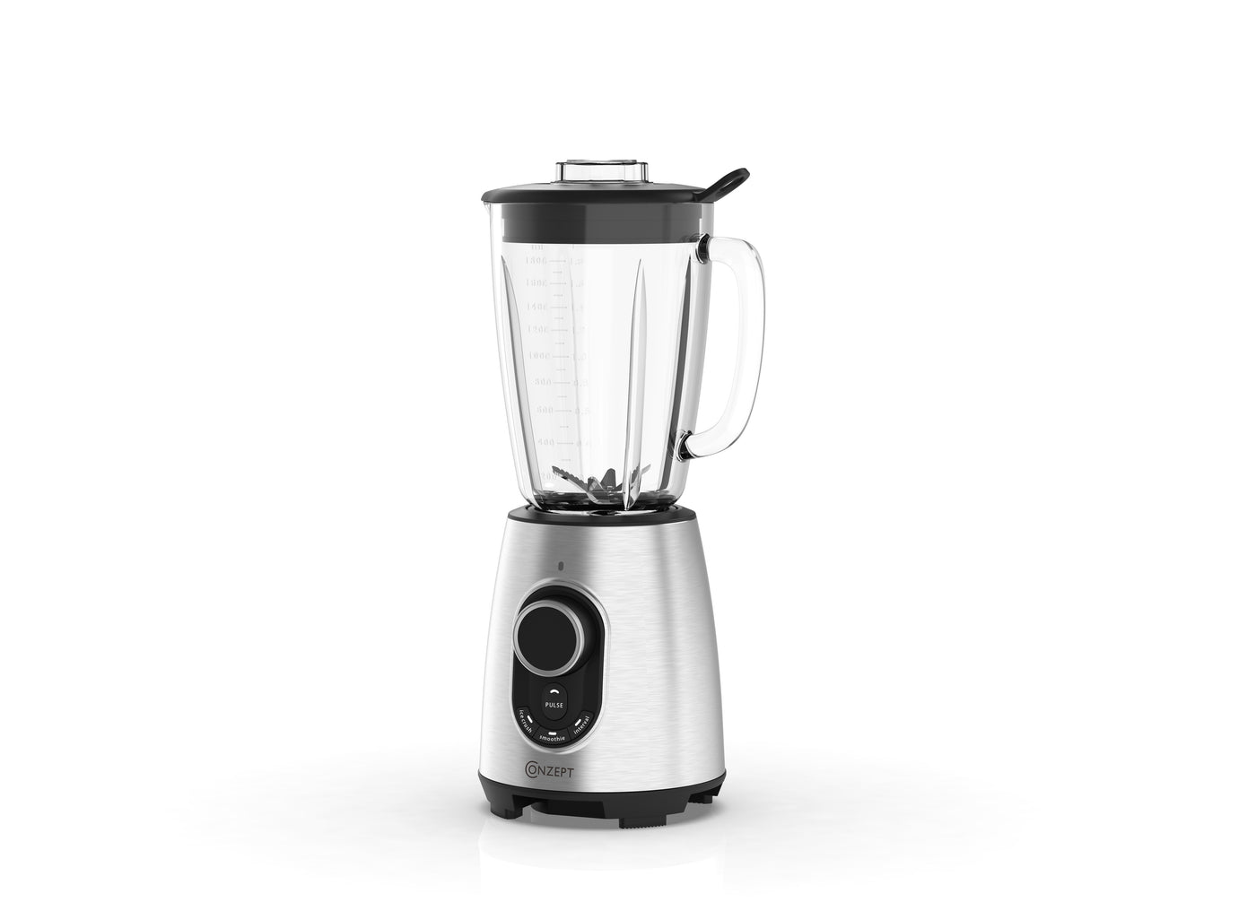 Conzept - Blender Stål 1200 W - 1,8L Glaskande