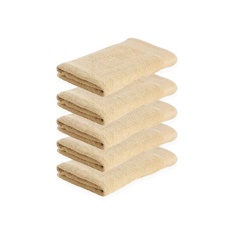 5-pack: Dag - Handduk 50x100 cm 420 gram Gul Sand