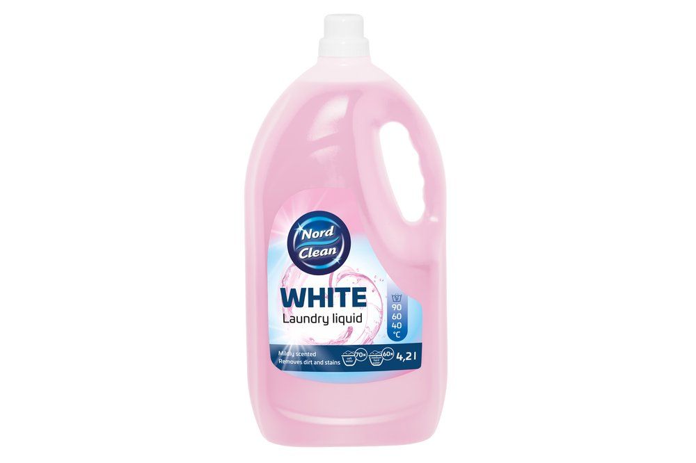 Nord clean - Vaskemiddel white 4,2 L